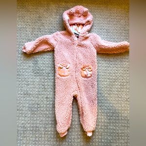 NWOT 7 For All Mankind toddler Sherpa Onepiece